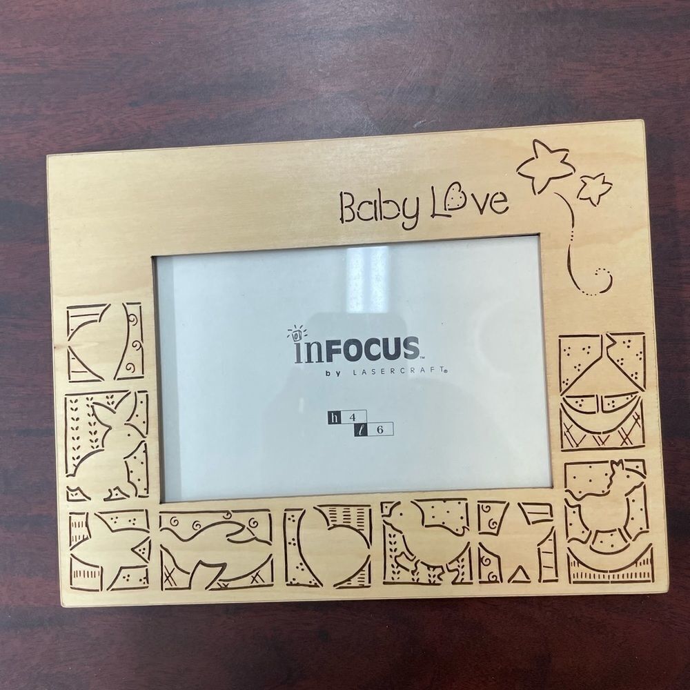 InFocus 4x6 Baby Picture Frame
